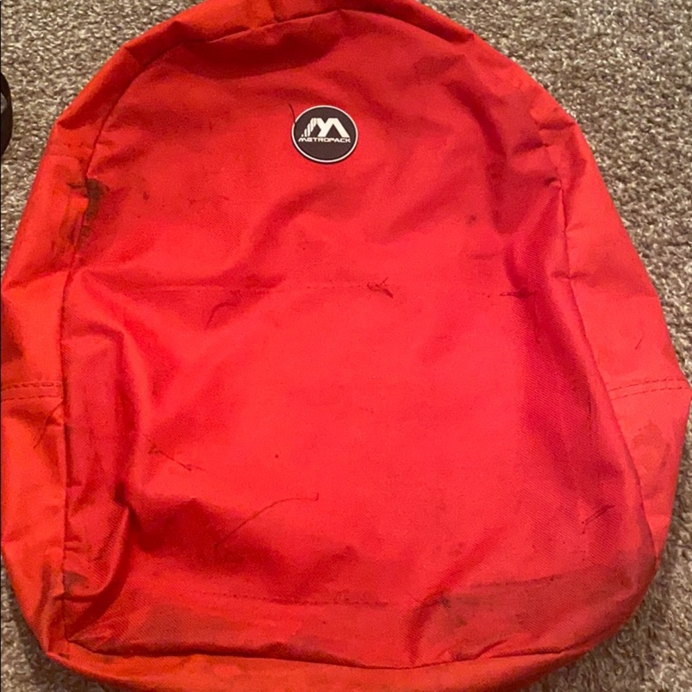 Red bookbag